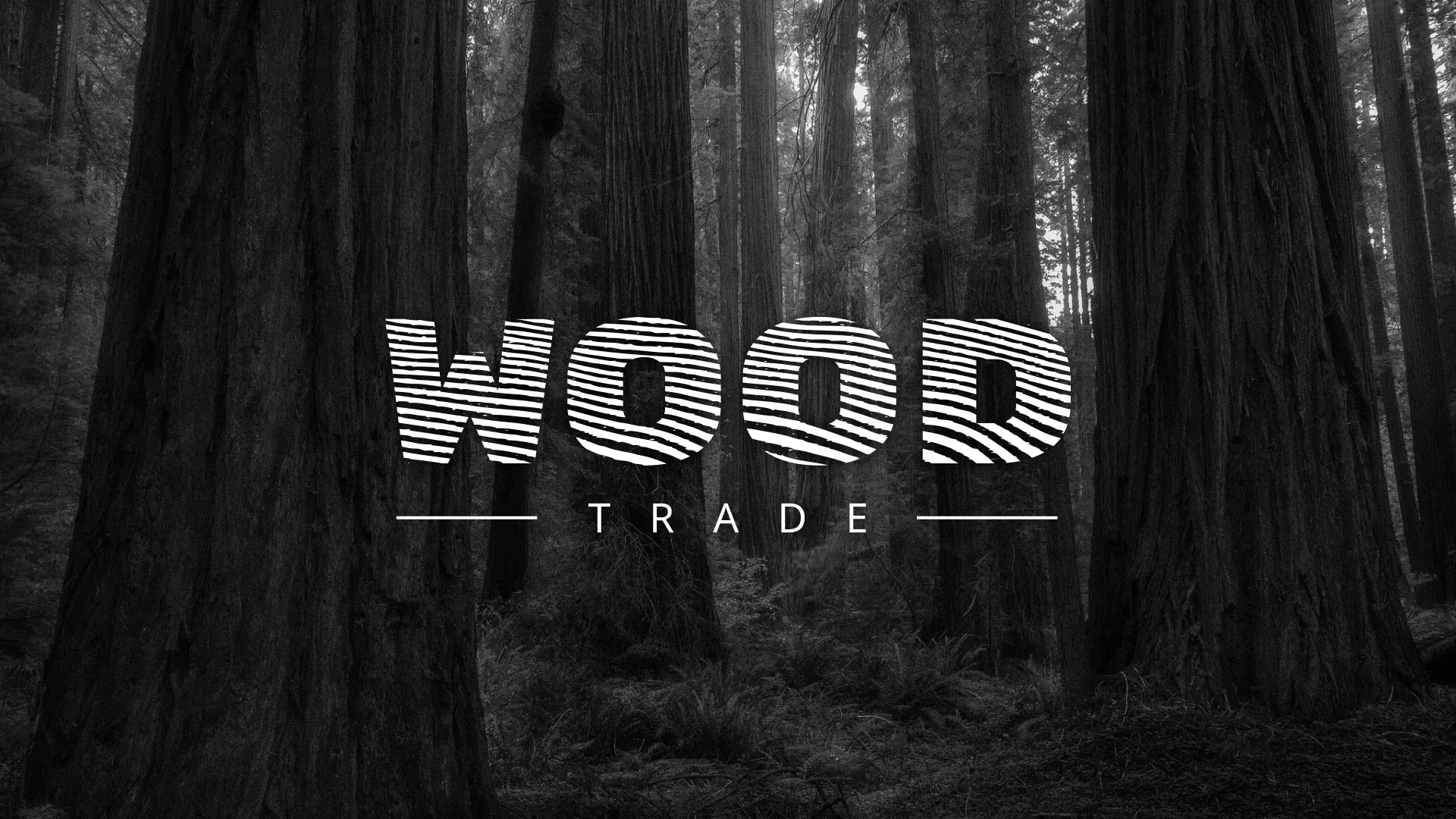 Разработка логотипа для компании «Wood Trade» в Кирсе