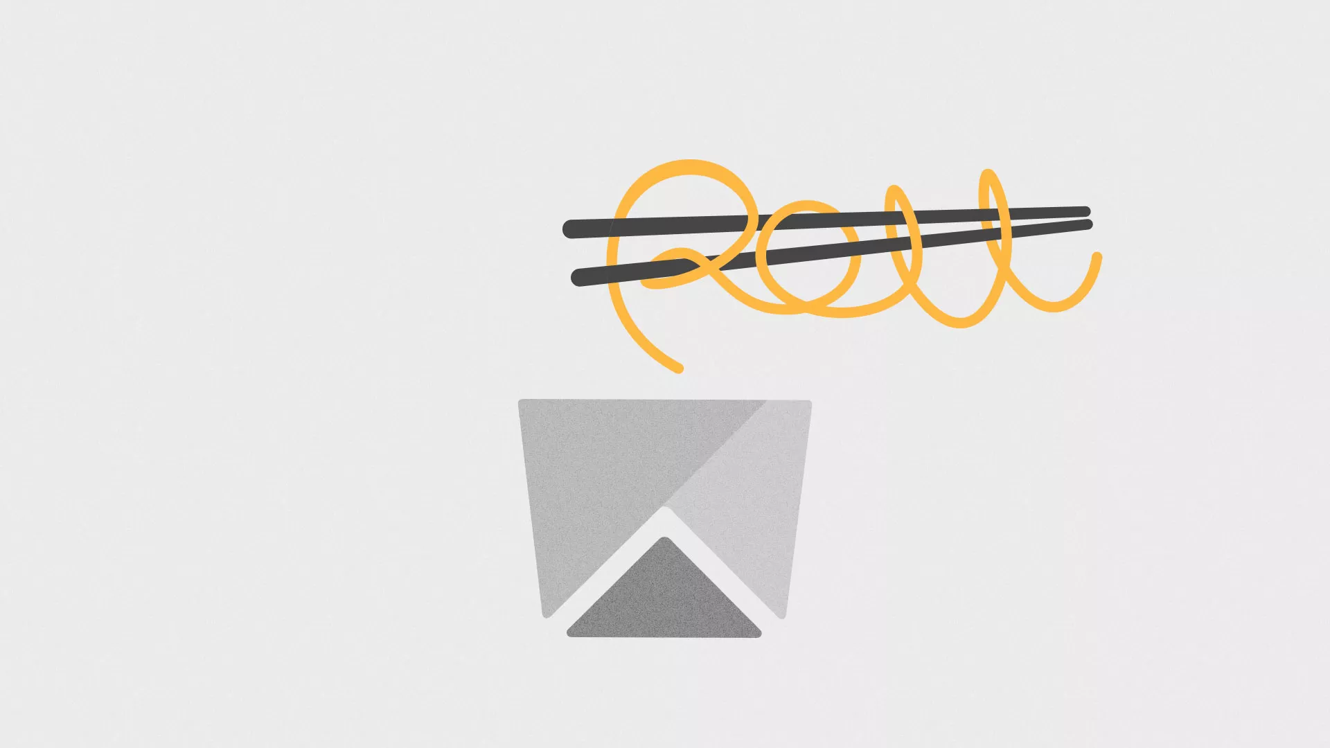 Оформление меню суши-бара «Roll Wok Club» в Кирсе