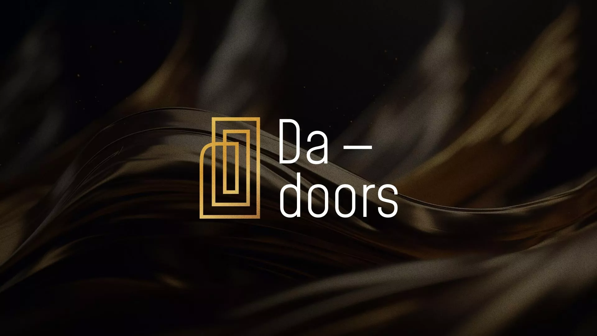 Разработка логотипа для компании «DA-DOORS» в Кирсе